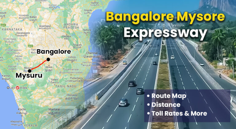 Bangalore Mysore Expressway Distance Map Route Toll Rates More