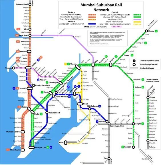 Mumbai Metro Map